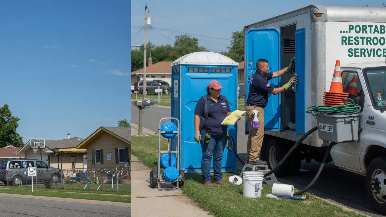 Portable Toilet Rental in Amo, IN near me